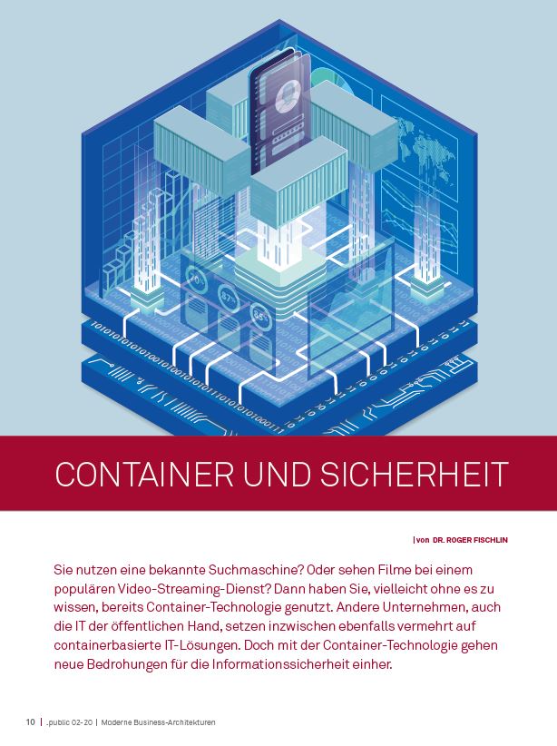 .public 02-2020: Container und Sicherheit