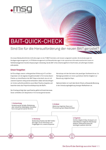 BAIT-Quick-Check: Sind Sie für die Herausforderung der neuen BAIT gerüstet?