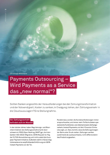 Payments Outsourcing