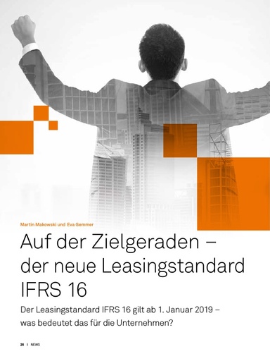 Auf der Zielgeraden – der neue Leasingstandard IFRS 16