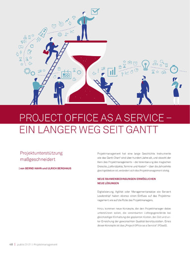 .public 01-2021: Project office as a service - Ein langer Weg seit Gantt