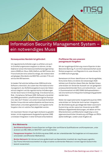 ISMS - Information Security Management System